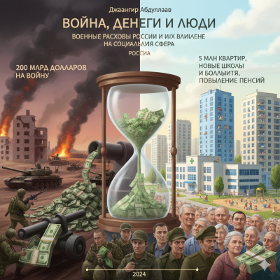 Абдуллаев Джахангир – Война, деньги и люди: военные расходы России и их влияние на социальную сферу - 🎶 Слушать аудиокниги онлайн 🎶 полностью бесплатно без регистрации | 🔊 Аудиокниги 🔊 audio-knigi-online.com