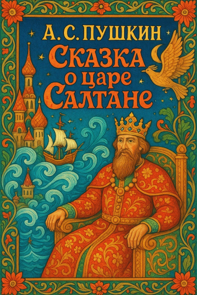 Пушкин Александр – Сказка о царе Салтане - 🎶 Слушать аудиокниги онлайн 🎶 полностью бесплатно без регистрации | 🔊 Аудиокниги 🔊 audio-knigi-online.com
