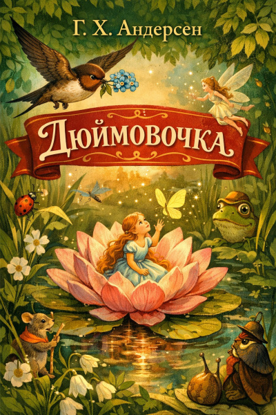 Андерсен Ганс – Дюймовочка 🎶 Слушать аудиокниги онлайн 🎶 полностью бесплатно без регистрации | 🔊 Аудиокниги 🔊 audio-knigi-online.com